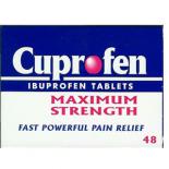 Cuprofen Ibuprofen Tablets Maximum Strength  48 